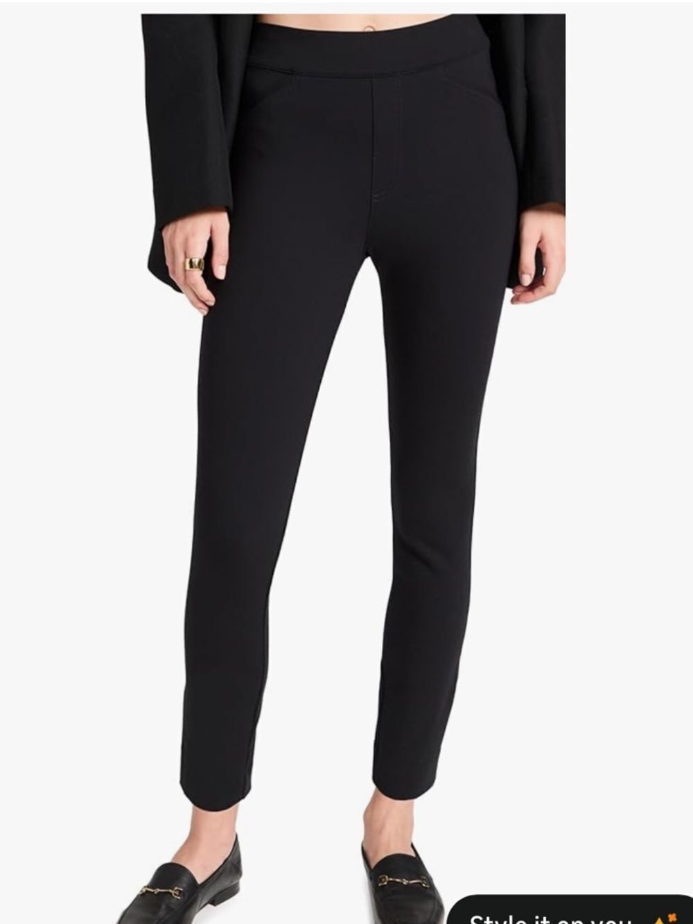 SPANX The Perfect Black Pant, Ankle Backseam Skinny